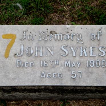 SYKES John -1900