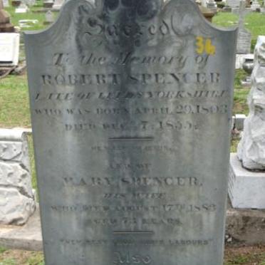 SPENCER Robert -1803-18?? :: SPENCER Mary -1883 :: SPENCER Sarah Ann