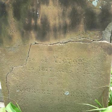 SCHENK Hounsell  -1898 &amp; Sarah -1876 :: SCHENK Victor -1877