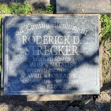 STRECKER Roderick D. 1938-199?