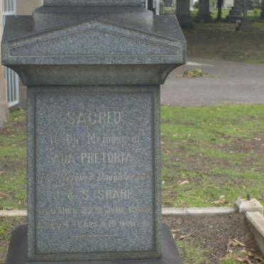 SHARP Ada Pretoria -1905