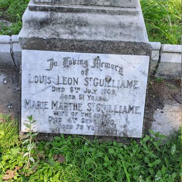 ST.GUILLIAME Louis Leon -1909 & Marie Marthe -1950