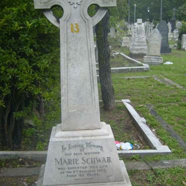 SCHWAB Marie -1922 :: SCHWAB Max