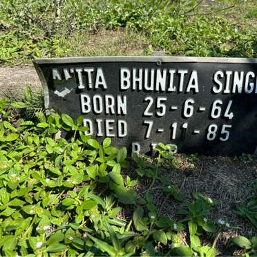 SINGH Anita Bhunita 1964-1985