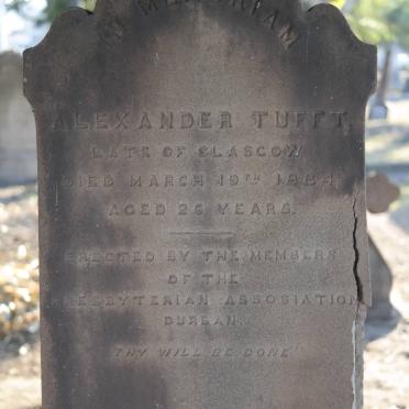 TUFFT Alexander -1884