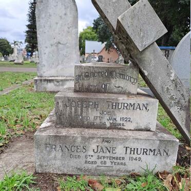 THURMAN Joseph -1922 :: THURMAN Frances Jane -1949