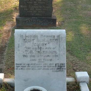 THOMPSON Mary Elizabeth 1883-1923