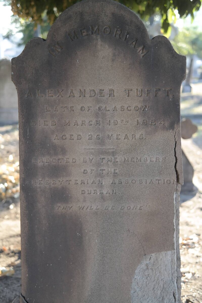 TUFFT Alexander -1884