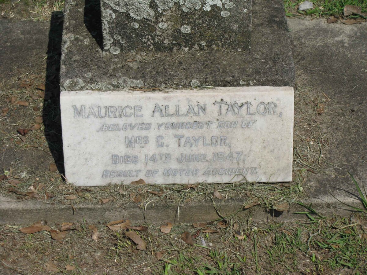 TAYLOR Maurice Allan -1947