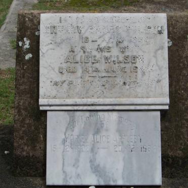 WILSON Andrew James 1924 &amp; Alice -1943 :: APPLEBY Muriel Alice 190?-19?4