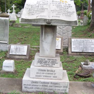 WORMAN Leslie Arthur -1948 :: WORMAN Vernon Oswald -1933 :: RUSSELL James Cameron 1925