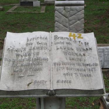 WORMAN Arthur James -1936 &amp; Laura Susan SMITH -1952