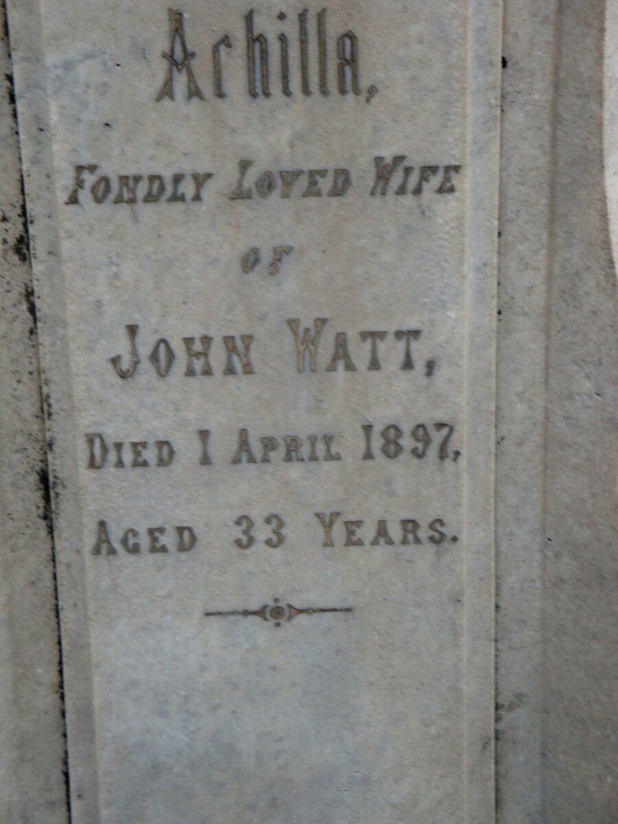 WATT Achilla -1897