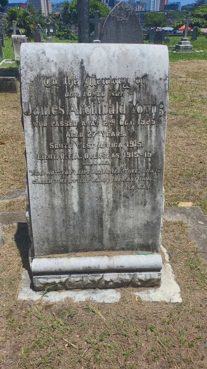 YOUNG James Archibald -1925