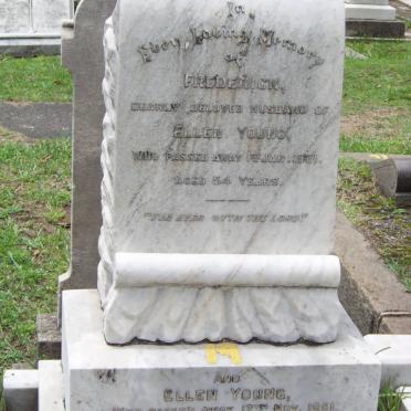 YOUNG Frederick -1921 &amp; Ellen -1951