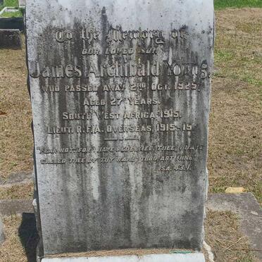 YOUNG James Archibald -1925