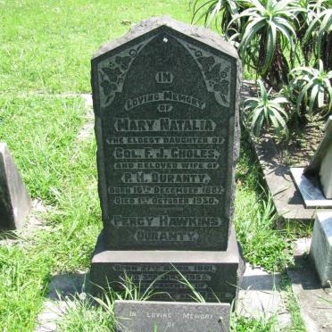 DURANTY Percy Hawkins 1881-1955 &amp; Mary Natalia CHOLES 1887-1930 :: DURANTY Margaret Joan