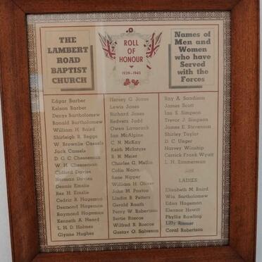 7. Men and women who have served with the forces 1939-1945