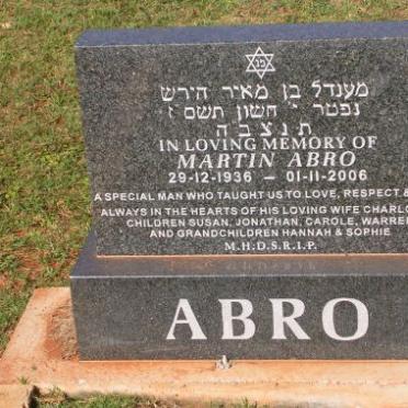 ABRO Martin 1936-2006