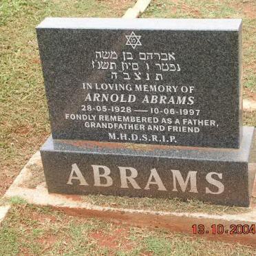 ABRAMS Arnold 1928-1997