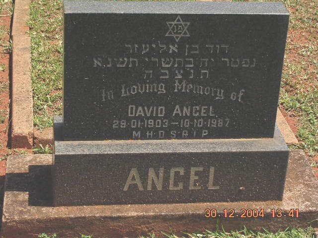 ANGEL David 1903-1987