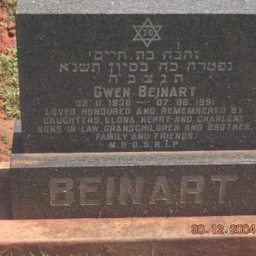 BEINART Gwen 1936-1991