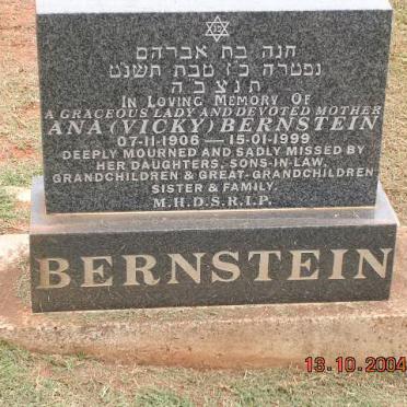 BERNSTEIN Ana 1906-1999