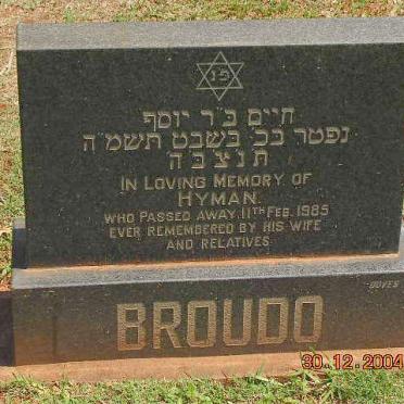 BROUDO Hyman -1985