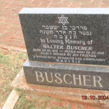 BUSCHER Walter 1910-1998