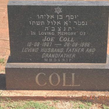 COLL Joe 1907-1996