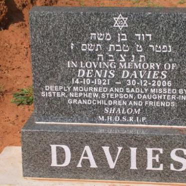 DAVIES Denis 1921-2006