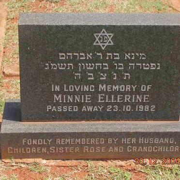 ELLERINE Minnie -1982