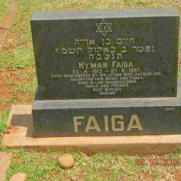 FAIGA Hyman 1913-1987