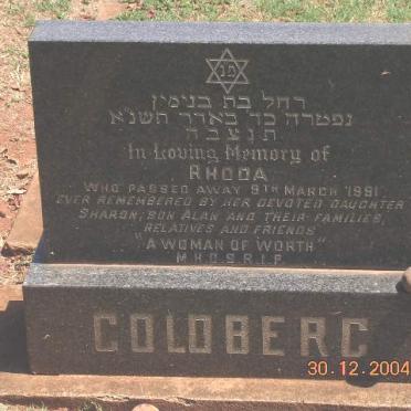 GOLDBERG Rhoda -1991