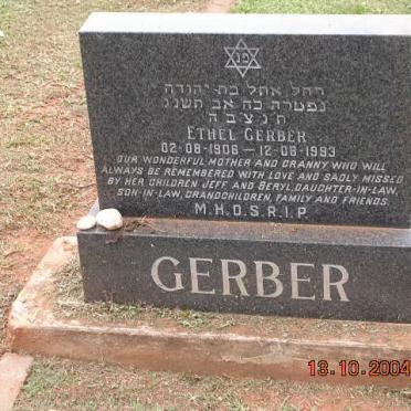 GERBER Ethel 1906-1993