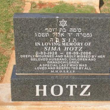 HOTZ Sima 1928-2006