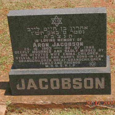 JACOBSON Aron 1903-1990