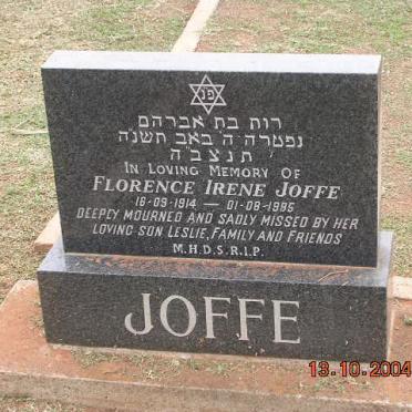 JOFFE Florence Irene 1914-1995