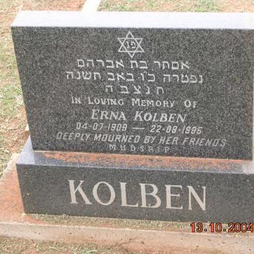 KOLBEN Erna 1909-1995
