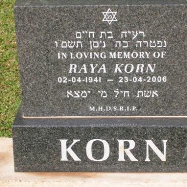 KORN Raya 1941-2006