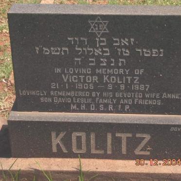 KOLITZ Victor 1905-1987