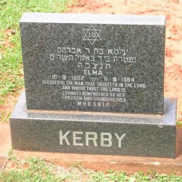 KERBY Elma 1902-1984
