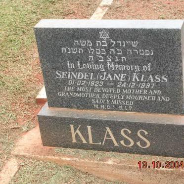 KLASS Seindel 1923-1997