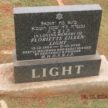 LIGHT Floriette Eileen 1904-2000