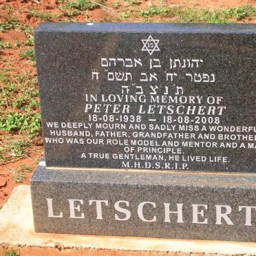 LETSCHERT Peter 1938-2008