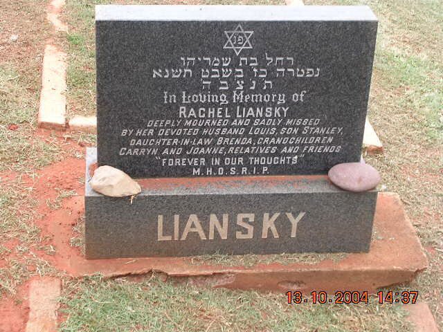 LIANSKY Rachel