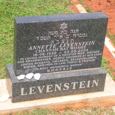 LEVENSTEIN Annette 1936-2004