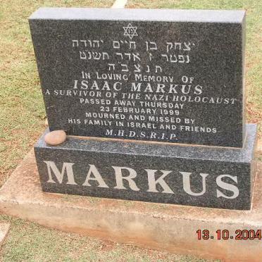 MARKUS Isaac -1999