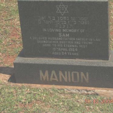 MANION Sam -1984