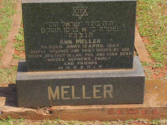 MELLER Ann -1984